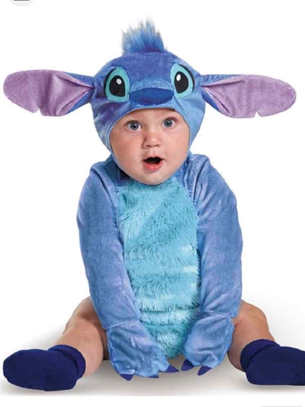 Disney Baby Stitch Infant Costume 12-18 Months NEW Halloween dress up